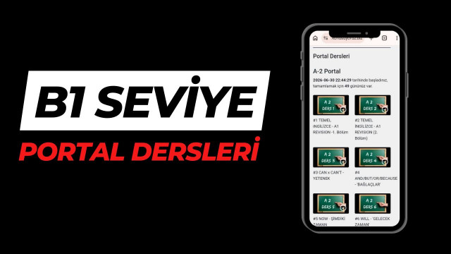 B-1 Seviye Portal Dersi